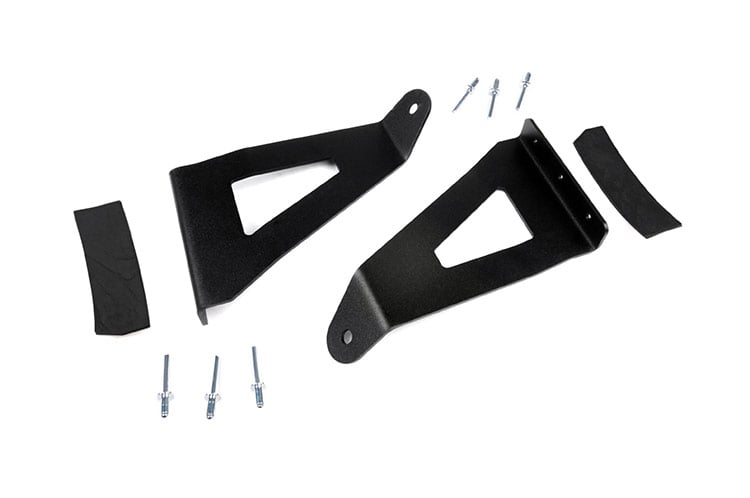 LED Light Mount | Upper Windshield | 54" Curved | Ford F-150 2WD/4WD (04-14) - Image 2