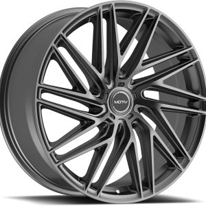 MOTIV 429G ALIGN 18X8 GLOSS GRAPHITE 5-112 / 5-114.3 +40MM 73MM
