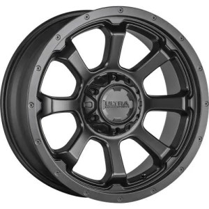 ULTRA 219SB NEMESIS 17X9 SATIN BLACK 8-165.1 +12MM 125MM