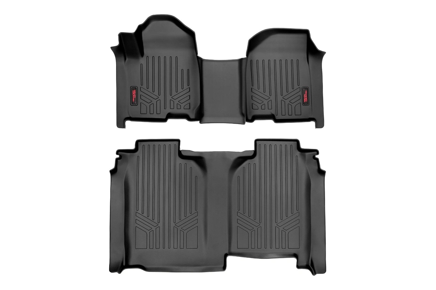 Floor Mats | FR & RR | OV Hump | Crew | wo/underseat storage | Chevy/GMC 1500/2500HD/3500HD (19-25)