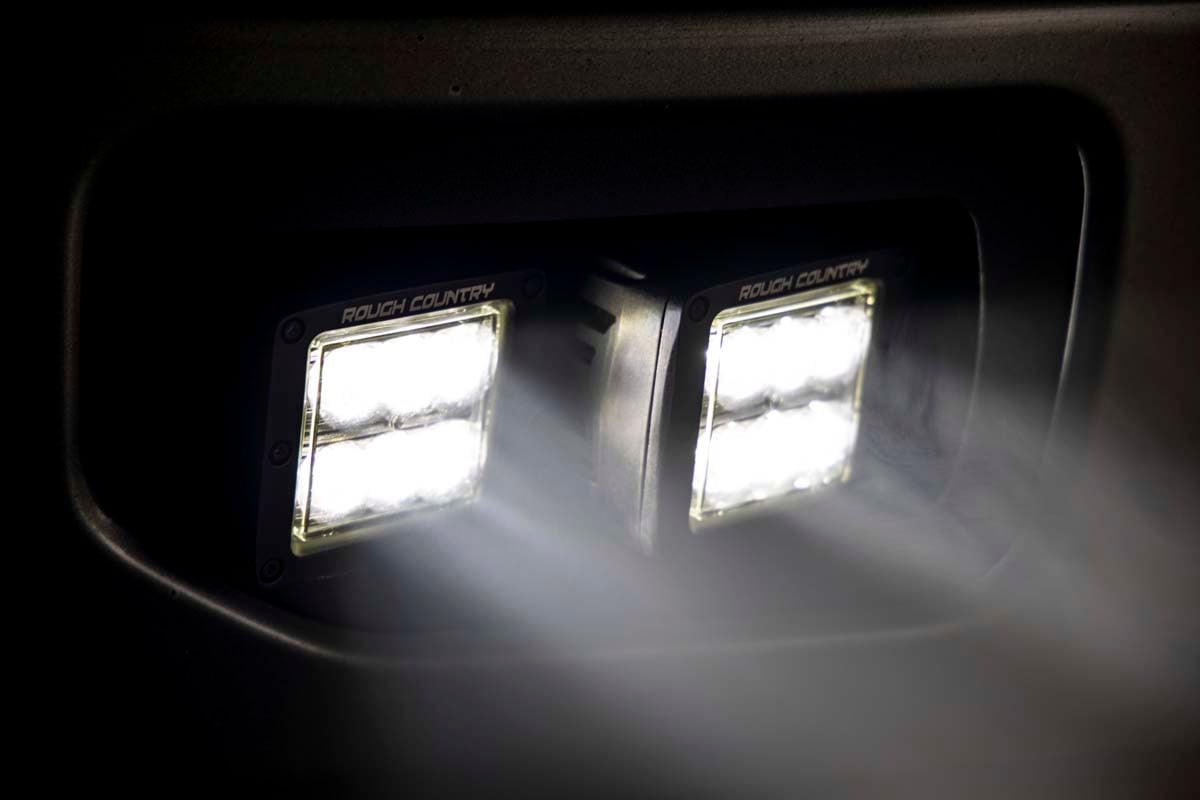 LED Light Kit | Fog Mount | Dual 2" Black Pairs | SAE | Ford F-150 (15-17) - Image 5