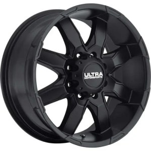 ULTRA 225SB PHANTOM 17X8 SATIN BLACK 6-139.7 +25MM 106MM