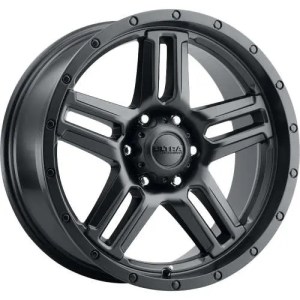 ULTRA 258SB PROWLER LIFTED 18X8 SATIN BLACK 5-110 +30MM 65MM