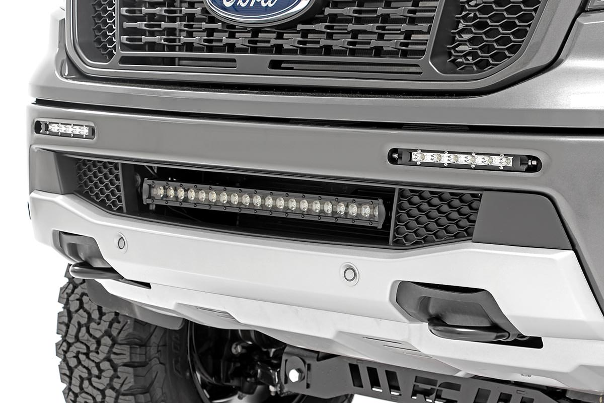 LED Light Kit | Bumper Mount | 20" Spectrum Single Row | Ford Ranger (19-23) - Image 2