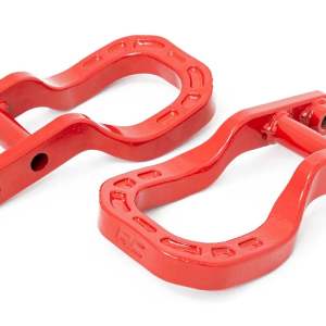 Tow Hooks | Forged | Red | Chevy Silverado 1500 2WD/4WD (2019-2025 & Classic)