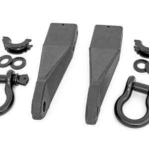 Tow Hook Brackets | D-Ring Combo | GMC Sierra 2500 HD 2WD/4WD (2020-2025)