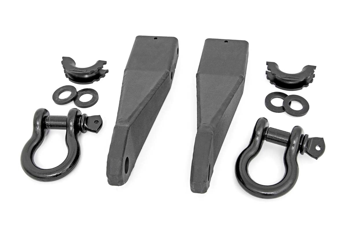 Tow Hook Brackets | D-Ring Combo | GMC Sierra 2500 HD 2WD/4WD (2020-2025)
