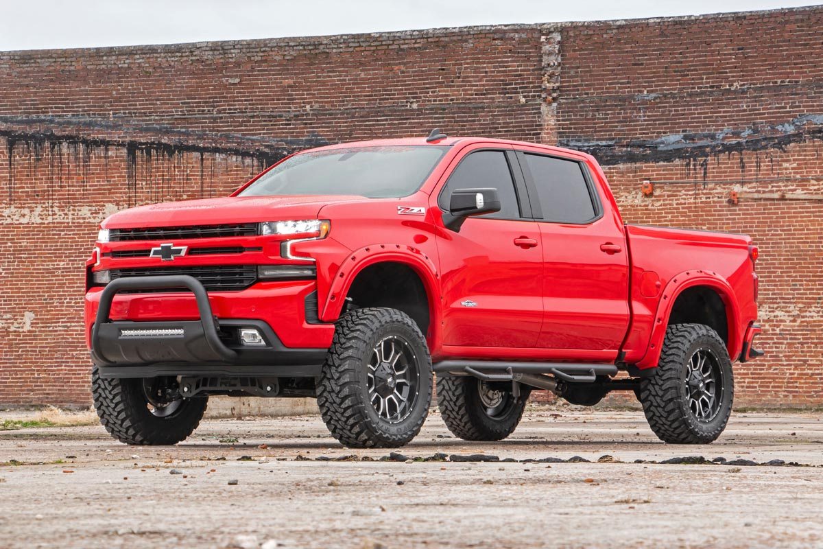 Black LED Bull Bar | Chevy Silverado 1500 2WD/4WD (2019-2022) - Image 5