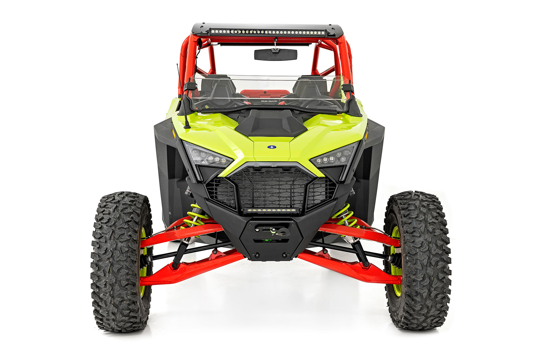 Half Windshield | Scratch Resistant | Polaris RZR Turbo R - Image 6