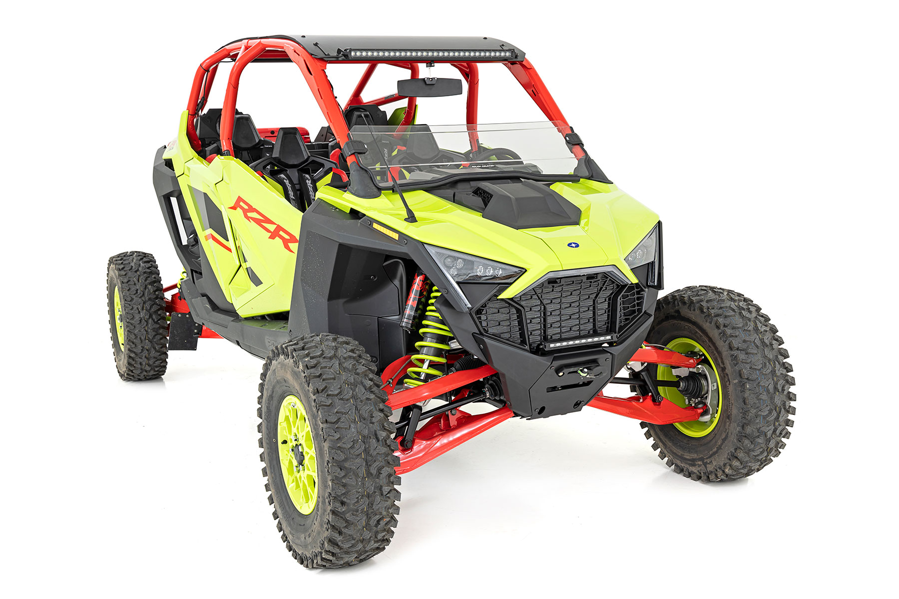 Half Windshield | Scratch Resistant | Polaris RZR Turbo R - Image 4
