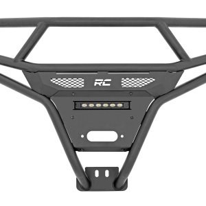Tubular Bumper | Front | Black Series LED | 6" Light | Slim Line | Polaris RZR XP 1000