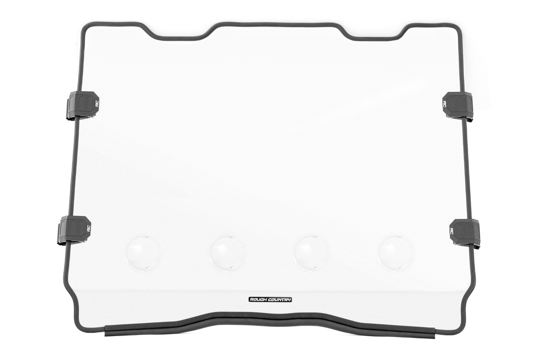 Vented Full Windshield | Scratch Resistant | Polaris RZR Turbo R 4 - Image 5