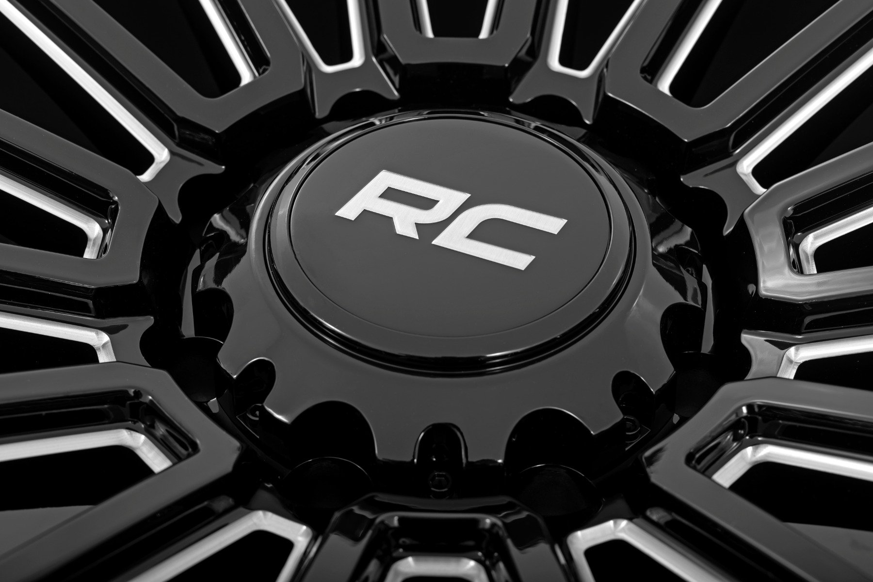 Rough Country 97 Series Wheel | One-Piece | Gloss Black | 17x8.5 | 5x4.5 | -12mm - Image 6