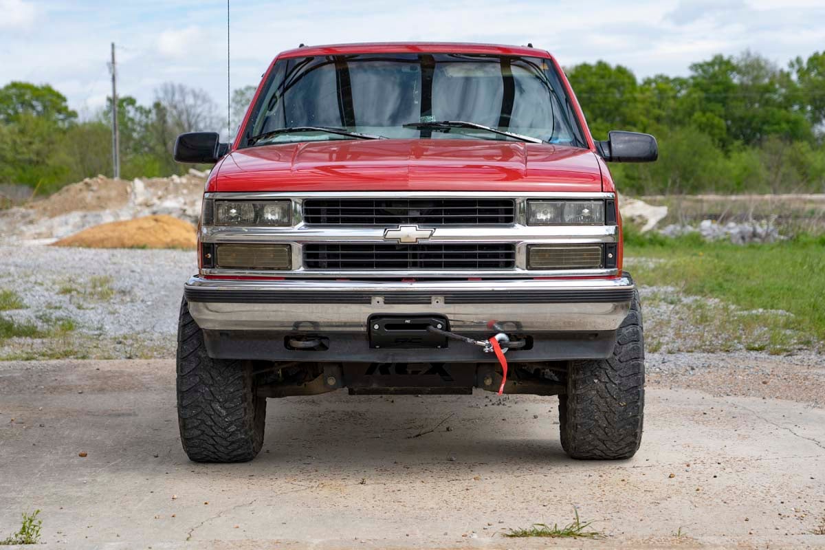 Hidden Winch Mounting Plate | Chevy C1500/K1500 Truck & SUV 4WD (1988-1999) - Image 4