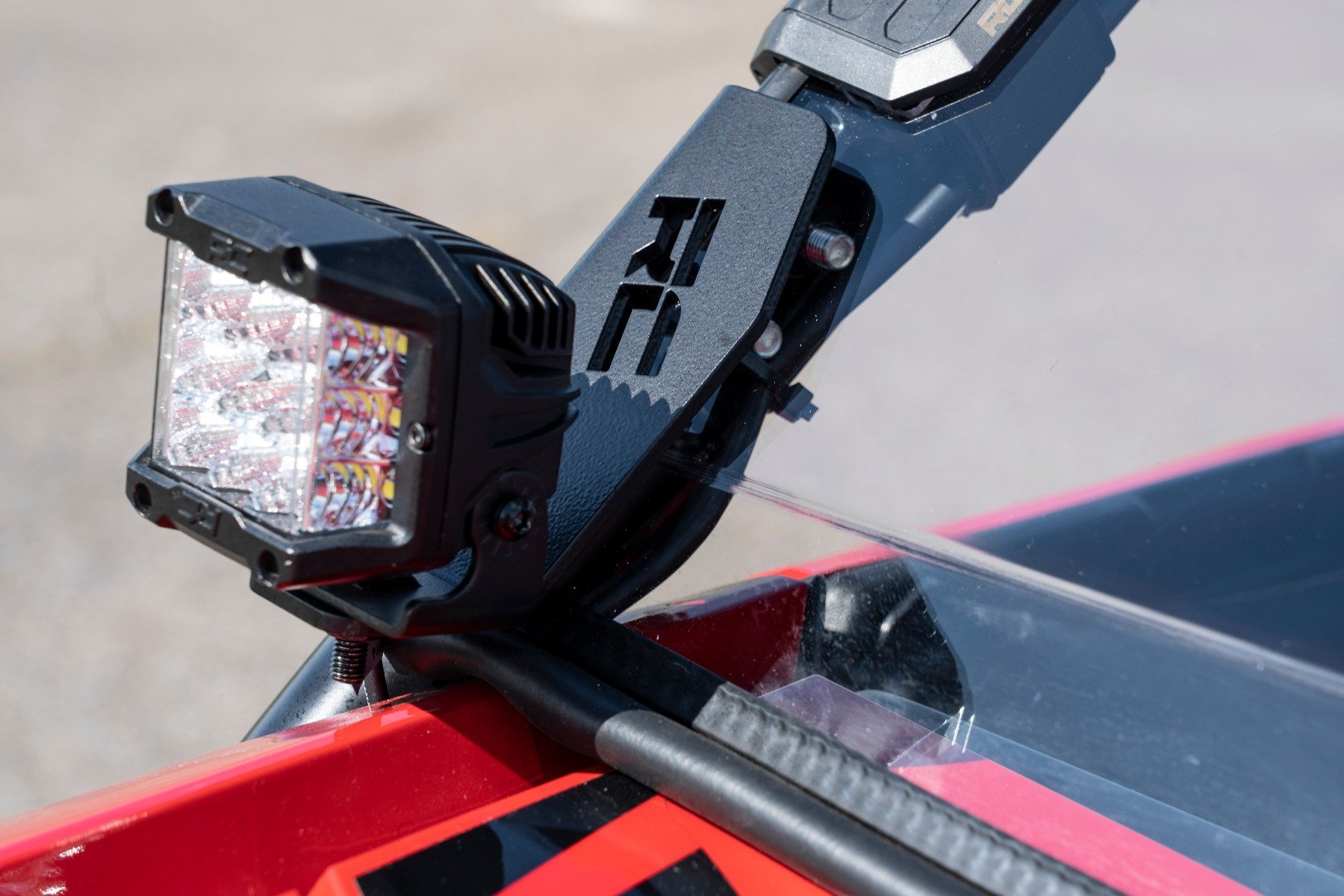 LED Light Kit | Cage Mount | 2" Black Pair | Amber DRL | Honda Talon 1000R - Image 6