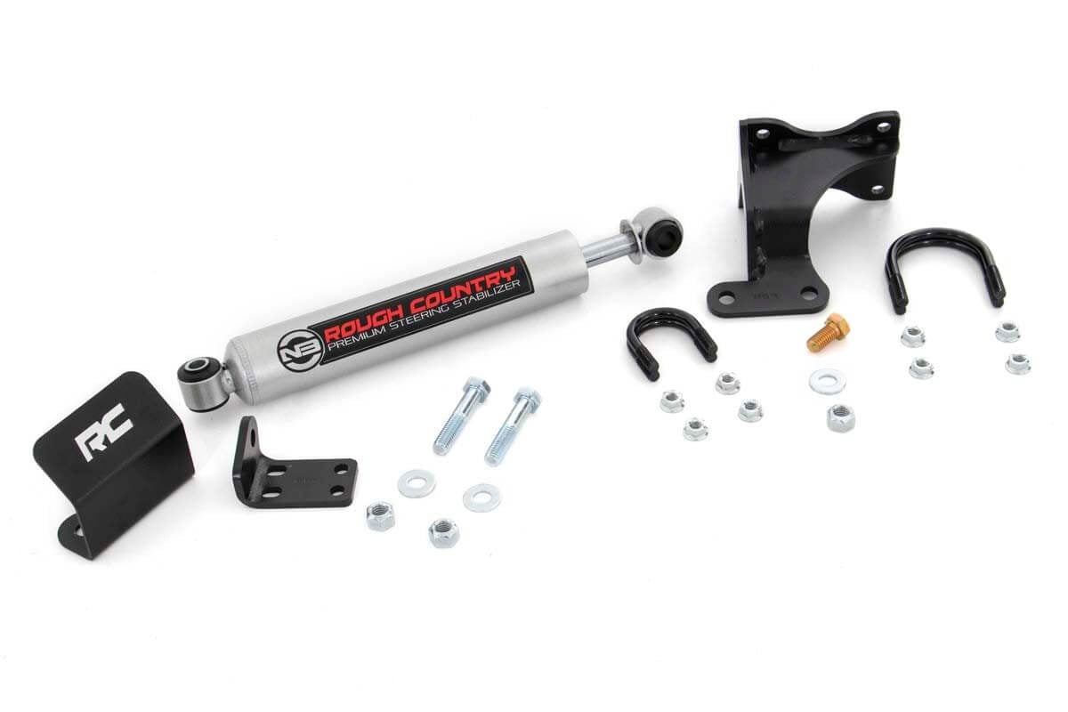 N3 Steering Stabilizer | Axle Bracket | 2-8 Inch Lift | Jeep Wrangler JK (07-18) - Image 2