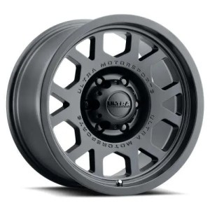 ULTRA 114SB THE CHIEF 16X8 SATIN BLACK W/ CLEAR COAT 8-170 +01MM 125MM