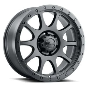 ULTRA 115SB THE GENERAL 17X9 SATIN BLACK W/ CLEAR COAT 5-139.7 +01MM 106MM