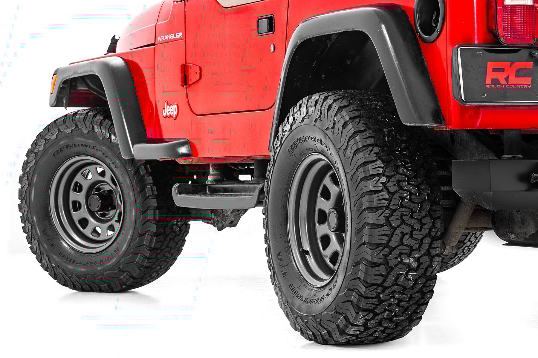1.25 Inch Body Lift Kit | Jeep Wrangler YJ 4WD (1987-1995) - Image 5