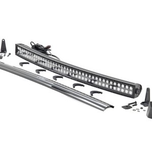 LED Light Kit | Bumper Mount | 40" Black Dual Row | Ram 2500/3500 4WD (10-18)