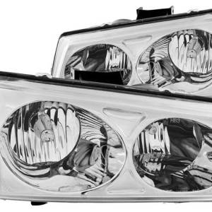 ANZO 03-06 AVALANCHE W/O BODY CLADDING/03-07 SILVERADO(CLASSIC)CRYSTAL CHROME HEADLIGHTS DRIV/PASS