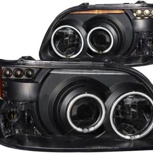 ANZO 95-01 EXPLORER PROJECTOR 1 PC BLACK CLEAR AMBER HEADLIGHTS DRIVER/PASSENGER