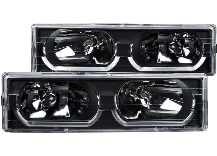 ANZO (DPN1) 88-98 SILVERADO/SIERRA/92-94 BLAZR/95-99 TAHOE/92-99 SUB/YUKON BLACK W/LOWBROW DRIV/PASS
