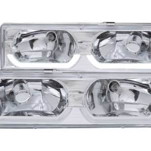 ANZO 88-98 1500,2500, 88-00 3500, 92-94 BLAZR, 95-99 TAHOE,92-99 SUB/YUKON CRYSTL HDL DRIVE/PASS