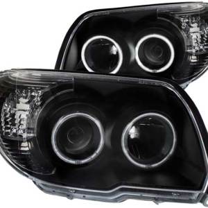 ANZO 06-09 4RUNNER PROJECTOR HEADLIGHTS W/U-BAR BLACK CLEAR DRIVER/PASSENGER