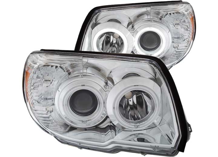 ANZO 06-09 4RUNNER PROJECTOR HEADLIGHTS W/U-BAR CHROME CLEAR DRIVER/PASSENGER