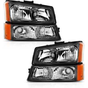 ANZO 03-06 SILVERADO PROJECTOR HEADLIGHTS
