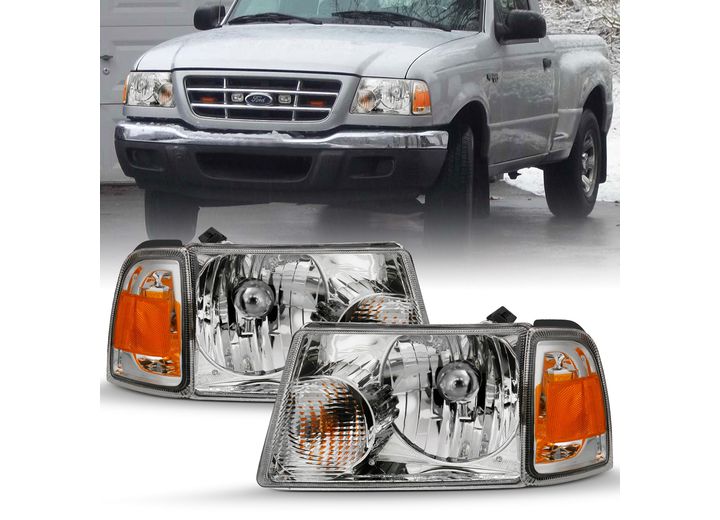 ANZO 01-11 RANGER PROJECTOR HEADLIGHTS