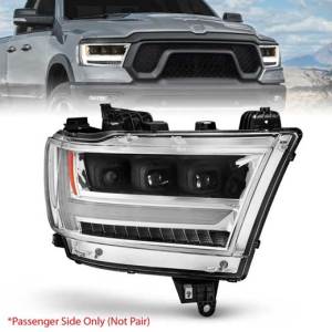 ANZO 19-20 RAM 1500 TRADESMAN LED PROJECTOR HEADLIGHTS PLANK STYLE W/SEQUENTIAL BLK(PASSENGER SIDE ONLY)