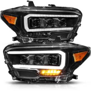 ANZO 16-17 TACOMA FULL LED PROJECTOR HEADLIGHTS W/ BLACK HOUSING