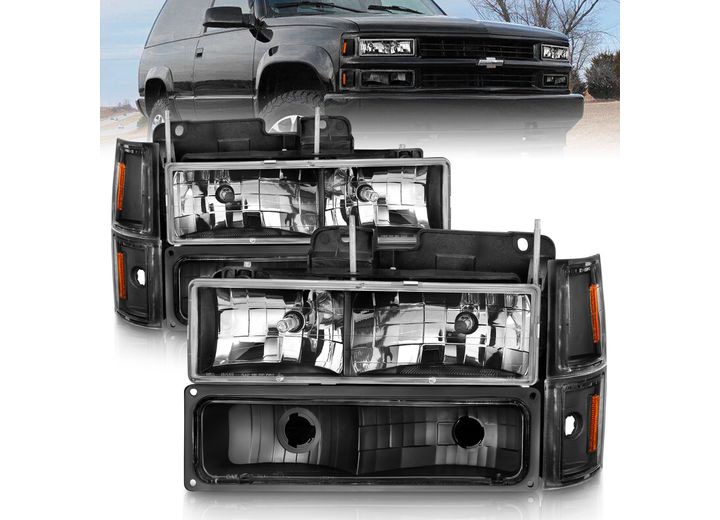 ANZO 88-98 CK1500/2500 88-20 CK 3500/92-94 BLAZER(K5) 95-99 TAHOE/YUKON/92-99 SUBURBA