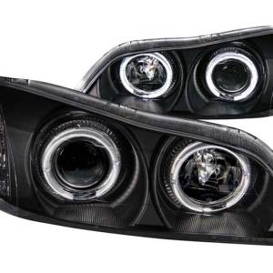 ANZO 00-04 I30 HEADLIGHTS PROJECTOR WITH HALO BLACK DRIVER/PASSENGER