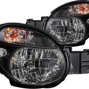 ANZO 02-03 IMPREZA HEADLIGHTS CRYSTAL BLACK DRIVER/PASSENGER