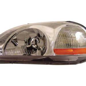 ANZO 96-98 CIVIC HEADLIGHTS CRYSTAL CHROME