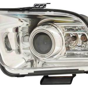 ANZO 05-09 MUSTANG PROJECTOR G2 HALO CHROME CLEAR(CCFL)(2010 STYLE) HEADLIGHTS