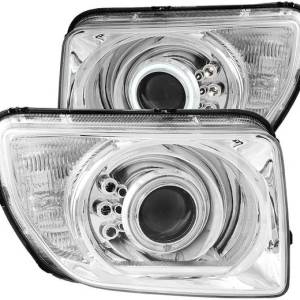 ANZO 03-06 ELEMENT PROJECTOR HALO CHROME CLEAR CCFL HEADLIGHTS (SET)