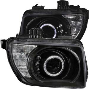 ANZO 03-06 ELEMENT PROJECTOR HALO BLACK CLEAR HEADLIGHTS DRIVER/PASSENGER