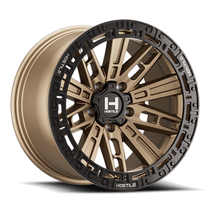 HOSTILE H129 MOJAVE BRONZE BLACK 17X9 6-139.7 0MM 106.1MM