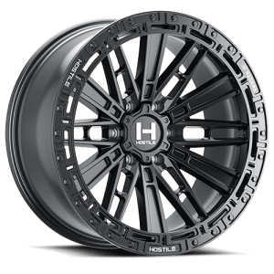 HOSTILE H129 MOJAVE SATIN BLACK 17X9 6-139.7 0MM 106.1MM