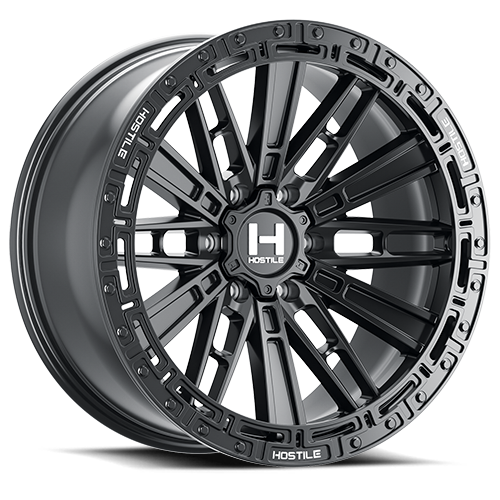 HOSTILE H129 MOJAVE SATIN BLACK 17X9 5-127 0MM 78.1MM