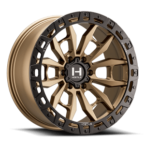 HOSTILE H130 CRANDON BRONZE BLACK 17X9 6-139.7 0MM 106.1MM