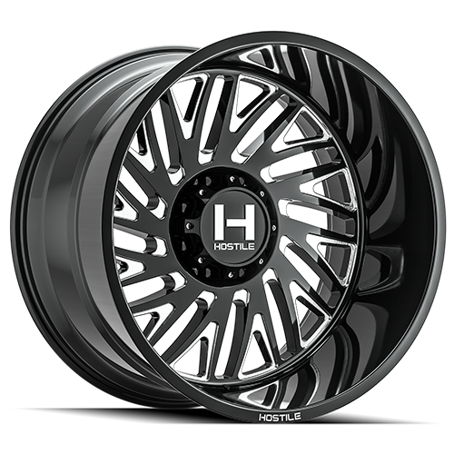 HOSTILE H131 SYCLONE BLACK MILLED 22x12 8-170 -44MM 125.2MM