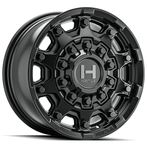 HOSTILE H134 CONDOR SATIN BLACK 20X9.50 8-165.1 12MM 125.2MM