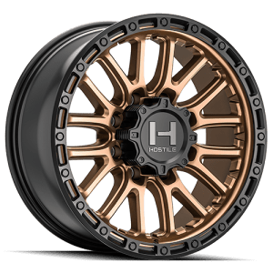 HOSTILE H135 RIDGECREST BRONZE BLACK 17X9 5-127 -12MM 78.1MM