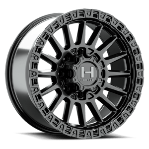 HOSTILE H137 BATTLE SATIN BLACK 17X9 8-180 0MM 125.2MM