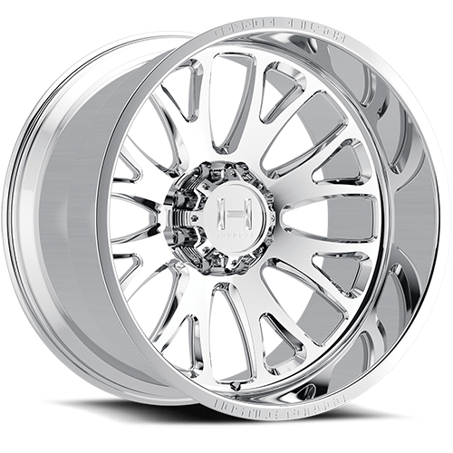 HOSTILE FORGED HF18 THRONE POLISHED 28x14 8-165 -76MM 125.2MM